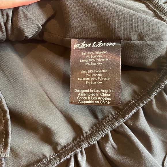 NWT For Love & Lemons Carina Blouse - Picture 8 of 9